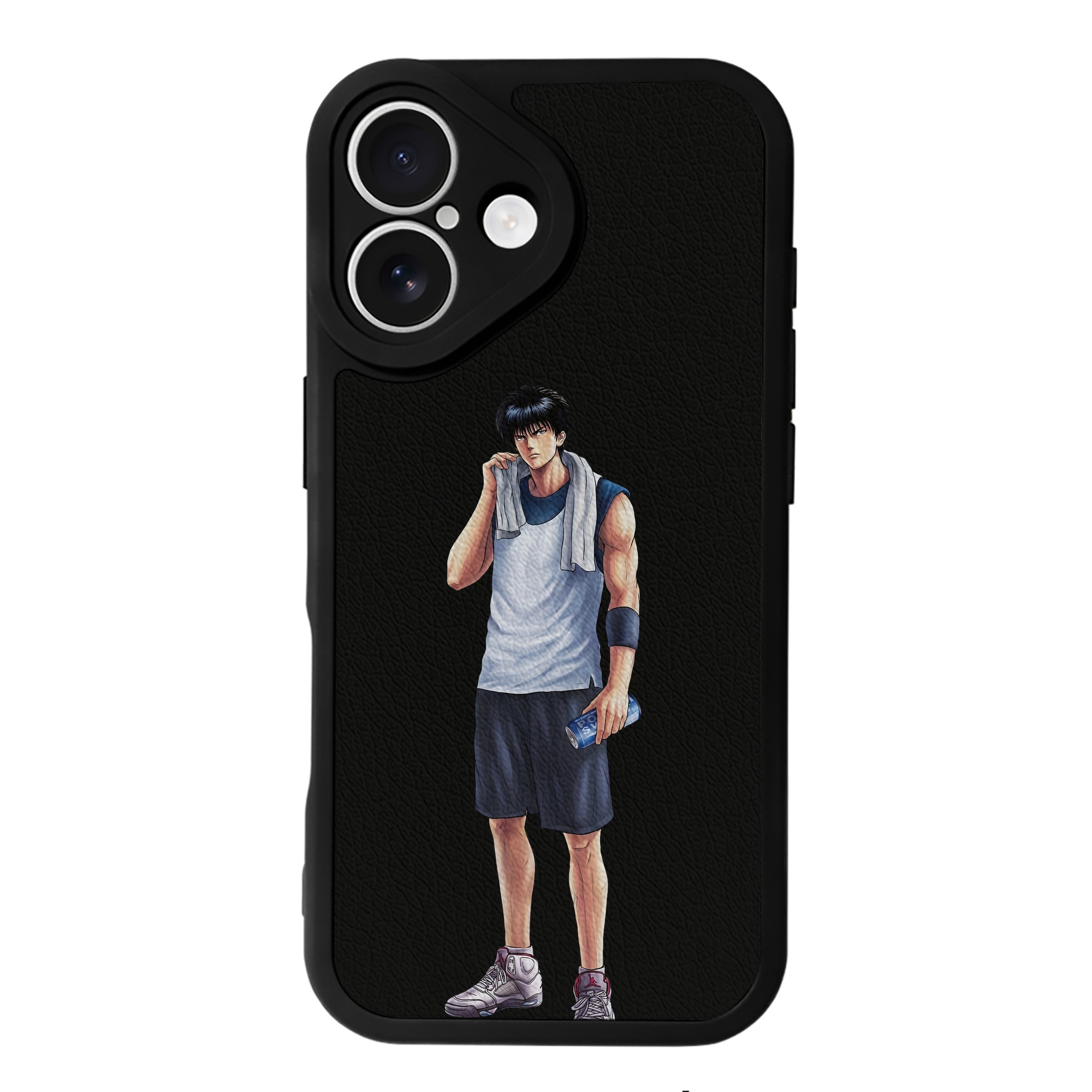 （画像用） SLAM DUNK／スラムダンク 【iPhone 16シリーズ対応】シリコンスマホケース（レザー調） 材質：シリコン